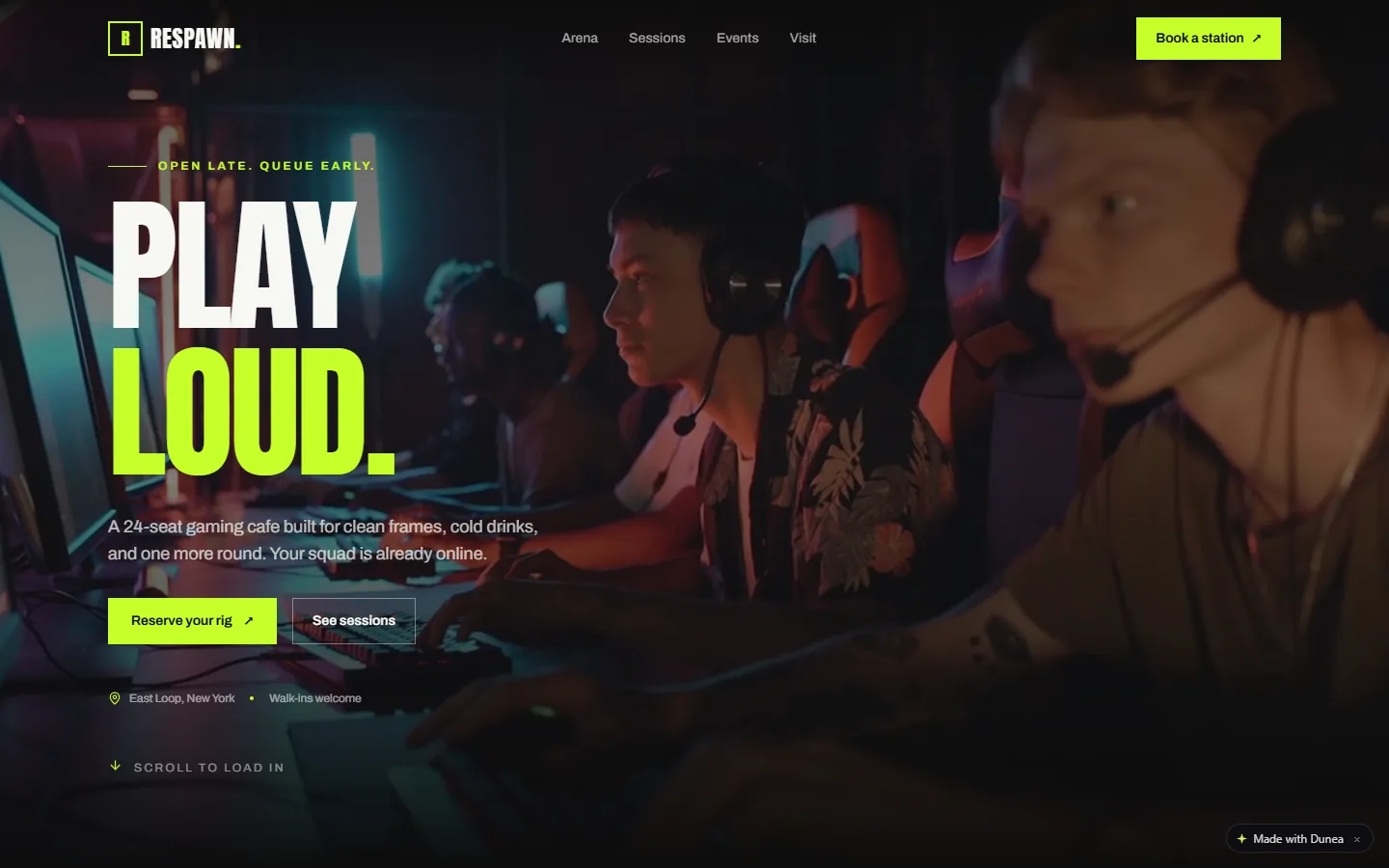 Screenshot of Respawn